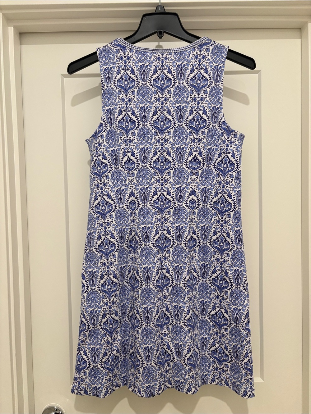 NWT [Tommy Bahama] Darcy Noble Pineapple Sleeveless Front Pockets Dress Womens M - Picture 8 of 13